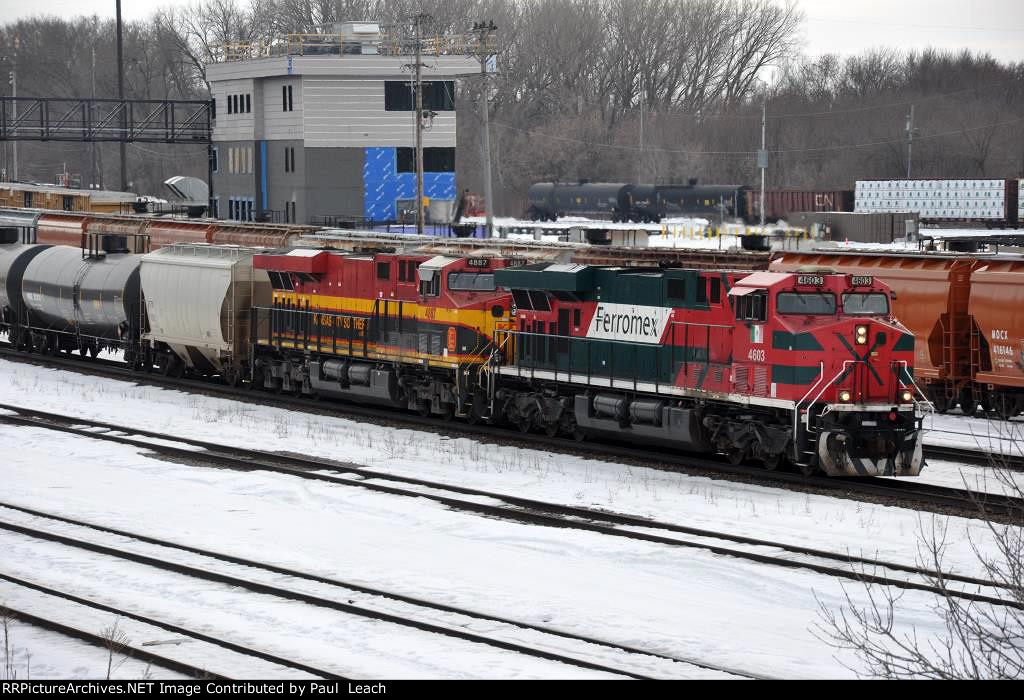 Eastbound ethanol empties